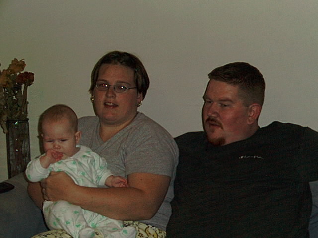 Keara and Mommy and Daddy